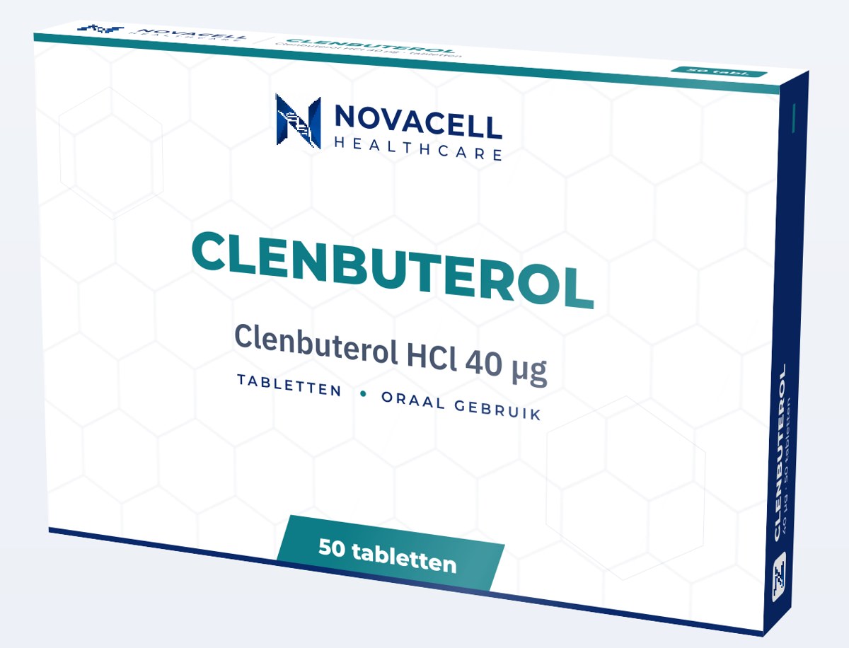 Clenbuterol HCl, box
