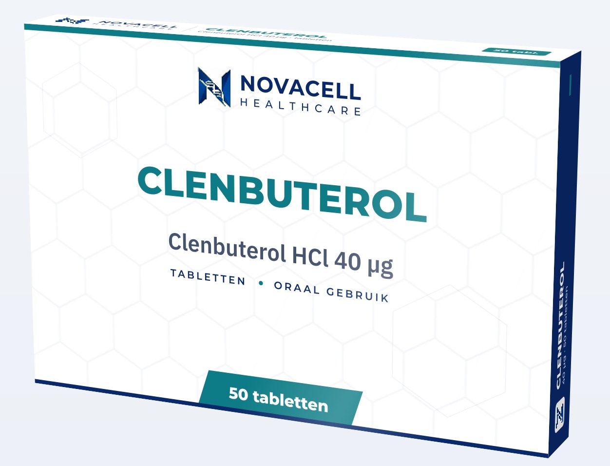 Clenbuterol HCl, box, front