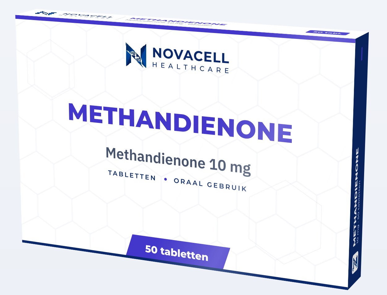 Methandienone, box, front