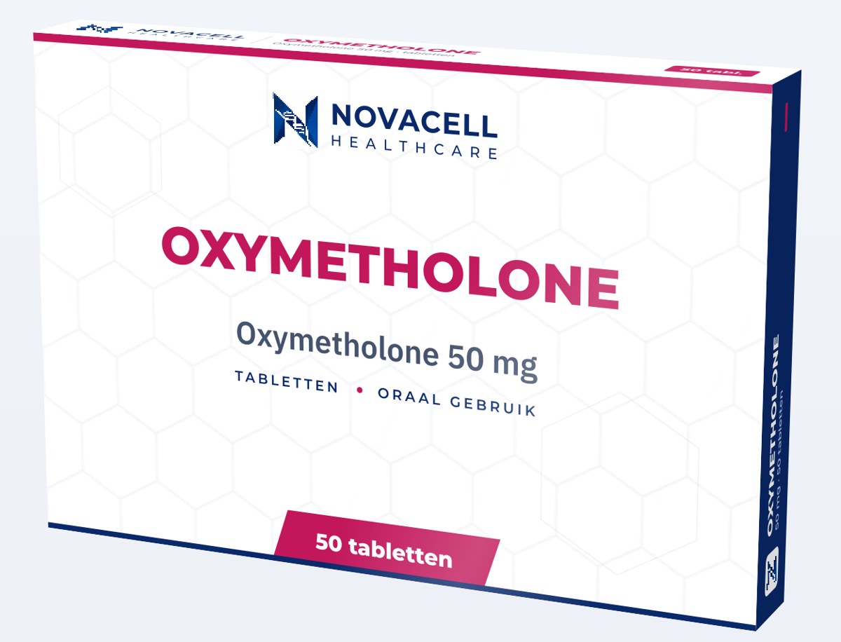 Oxymetholone 50 mg box