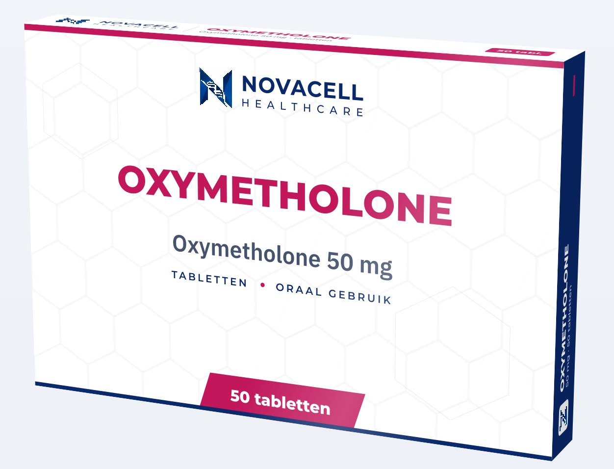Oxymetholone, box, front