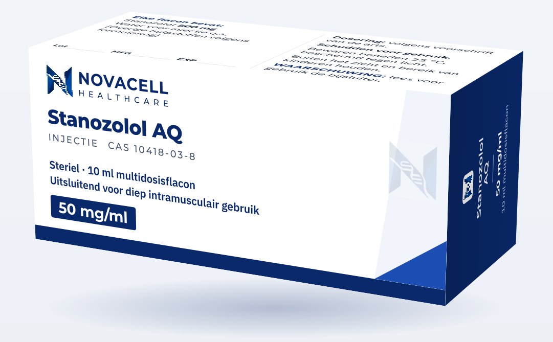 Stanozolol AQ, box