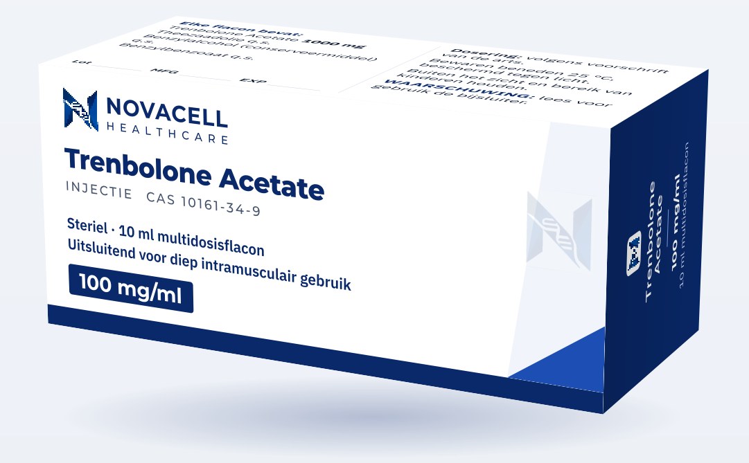 Trenbolone Acetate, box, front